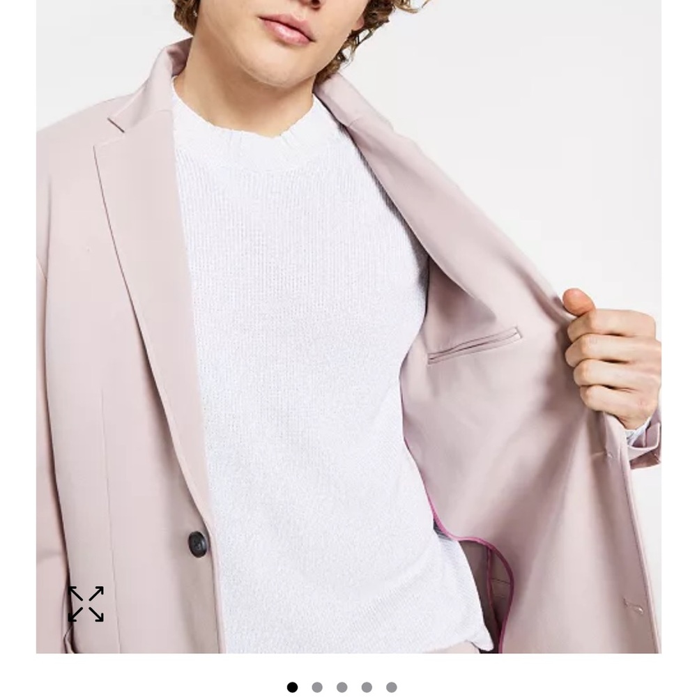 Men's Rose Pink Suit